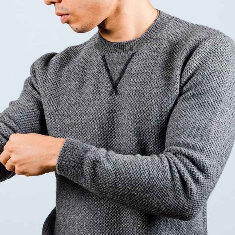 Goodlife Alpaca Sweater - Medium - Gray - USED